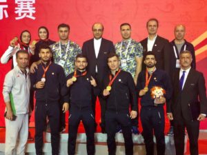 قهرمانی ایران در بخش ساندا مسابقات جهانی ووشو
